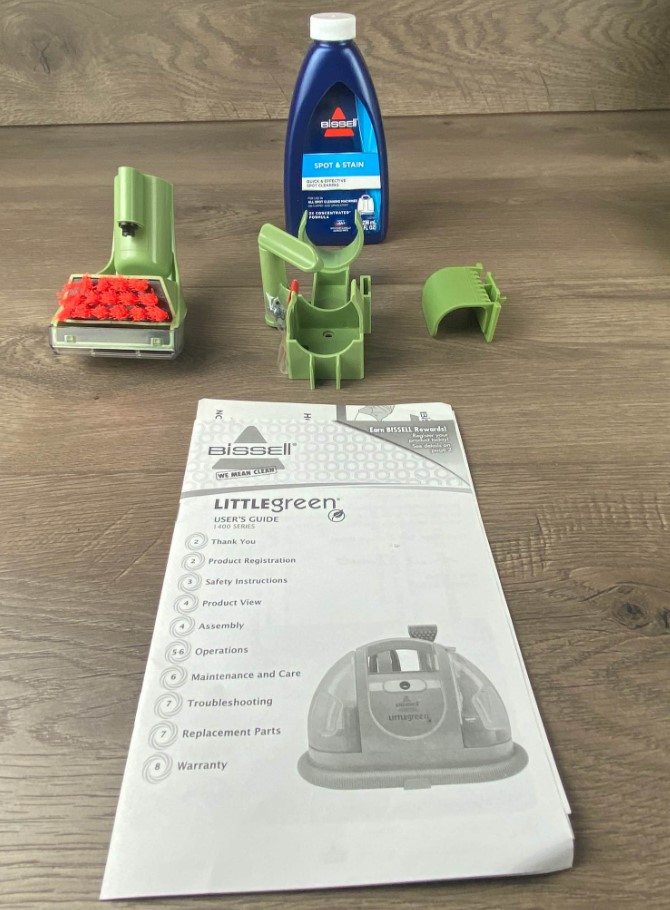 Bissell little green 1400b manual