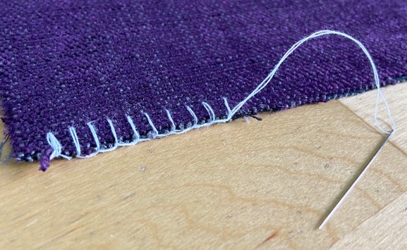 over edge stitch sewing