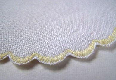 scallop stitches sewing