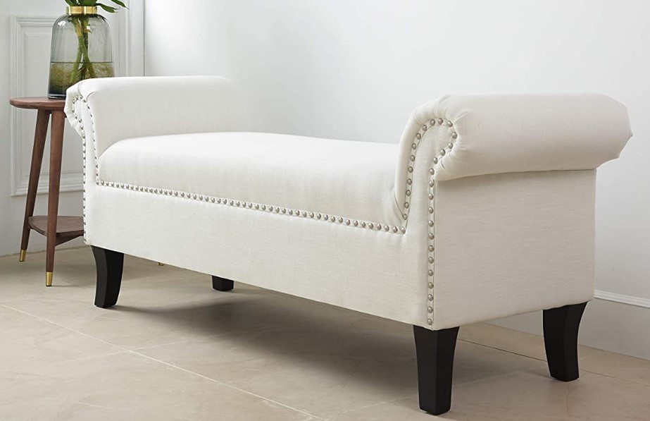 upholstered bench for living room