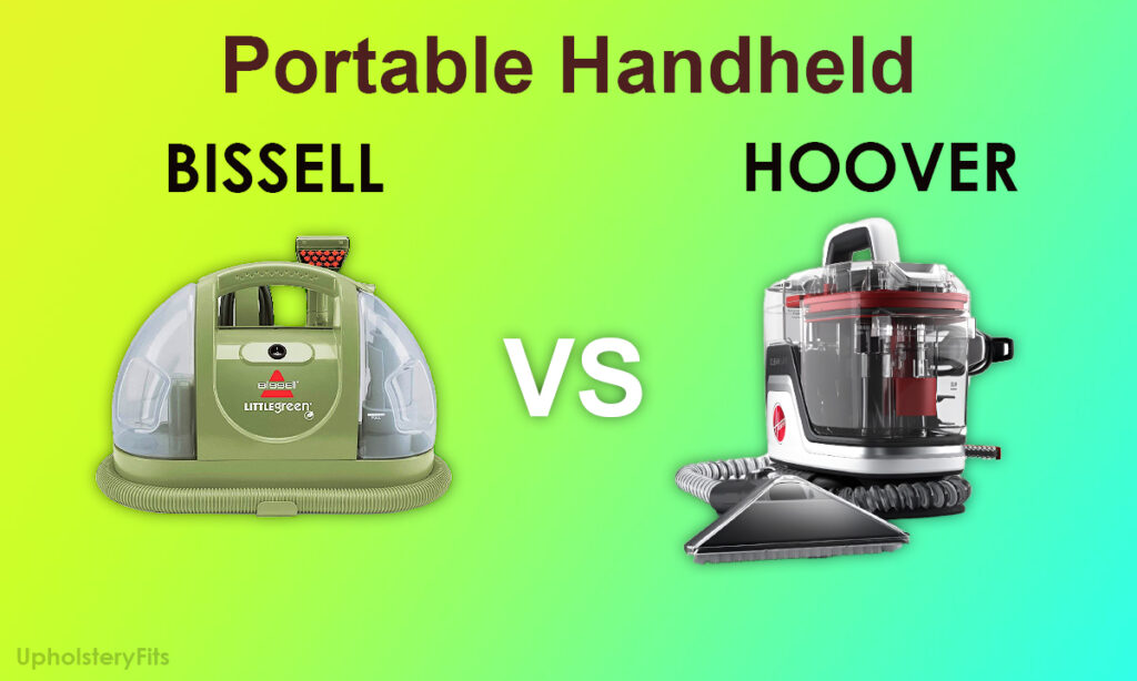 bissell vs hoover portable handheld cleaners comparison