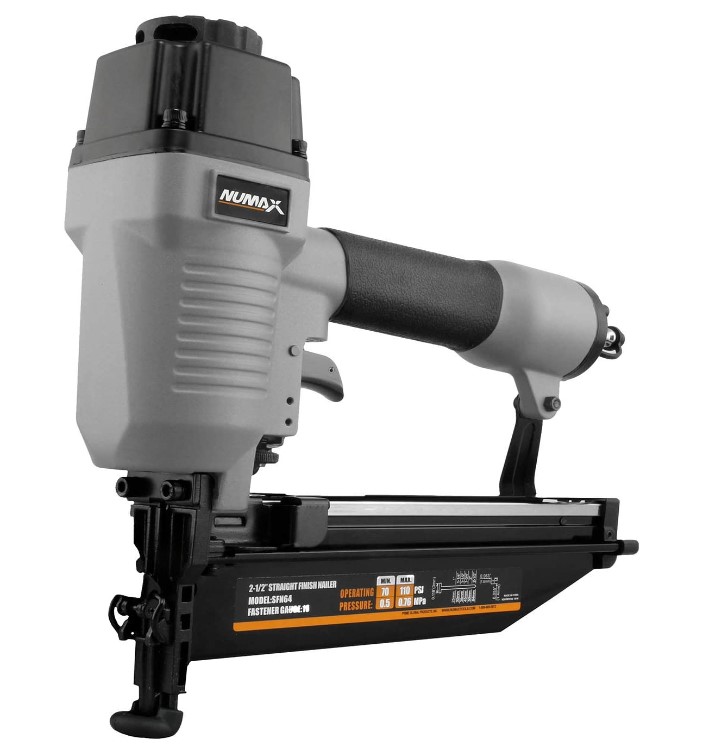 NuMax SFN64 best nailer for trimming