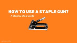 How to load and use staple gun