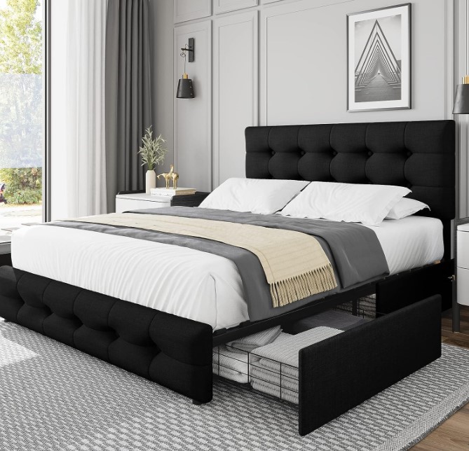TTview queen bed frame