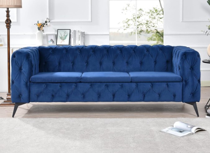melpomene contemporary upholstered sofa