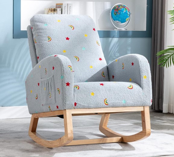 setawix upholstered rocking chair