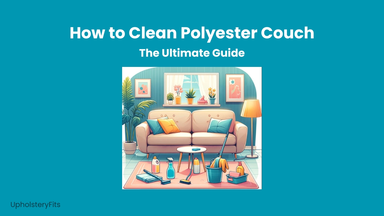 How to Clean a Polyester Couch in 4 Quick Methods